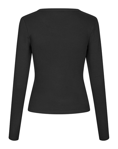 Mbym - Otis Langærmet Trøje - Black 